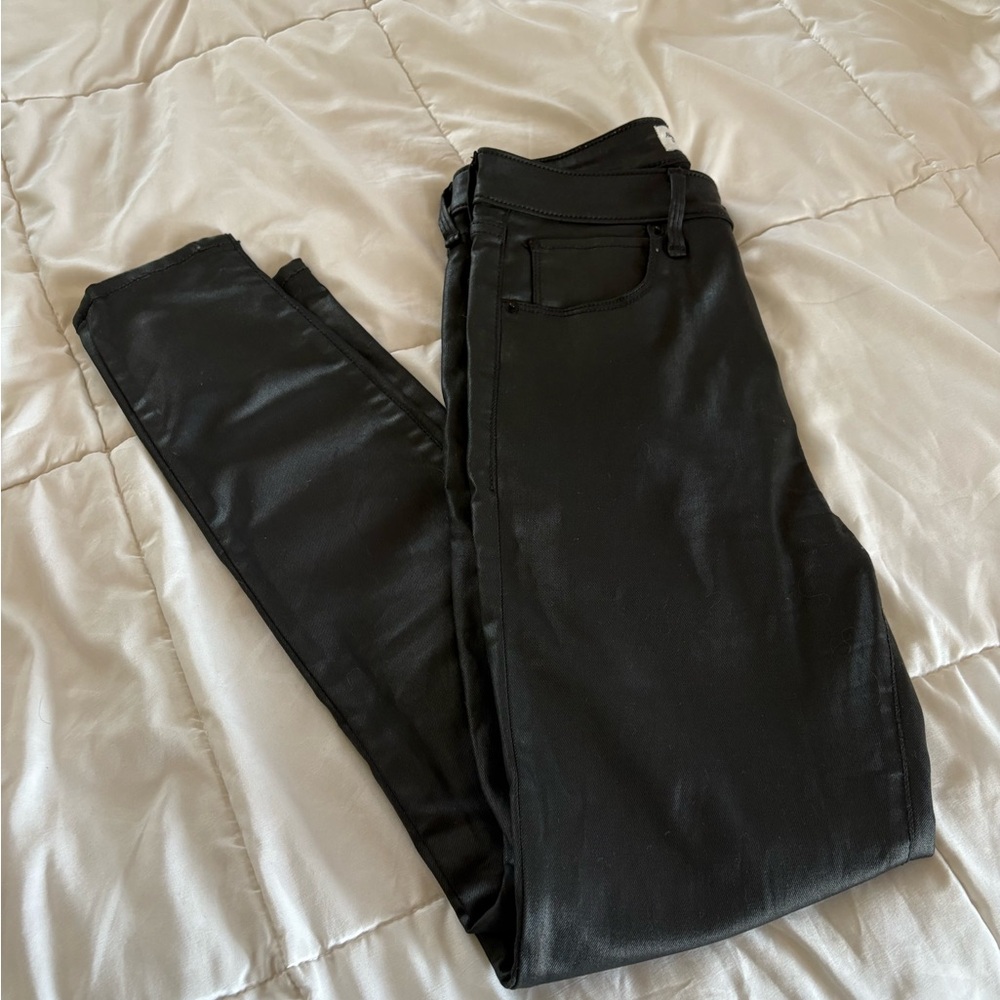 Abercrombie Faux Leather Women's Skinny Jeans